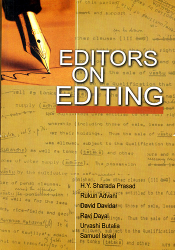 EDITORS ON EDITING